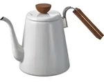 Hario BDK-80-W, Pod-Kaffeemaschine, 0,8 l, Wei&szlig;, Edelstahl, Holz, Holz, Bona -...