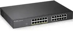 Zyxel GS1900-24EP 24-Port Switch, 12 PoE+ Ports - Schwarz