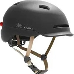 Livall C20 schwarz Stadthelm mit Bremslicht und SOS-Alarm Gr&ouml;&szlig;e 57-61cm - Schwarz