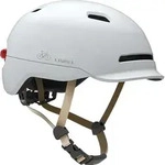 Livall C20, Helm mit offenem Visier, Hartschalenbau, Helmvisier, Matt - Wei&szlig;
