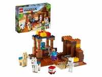 LEGO 21167 Minecraft Der Handelsplatz, Bauset mit Figuren