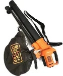 Black & Decker BCBLV36B, Handgehaltenes Gebl&auml;se, 270 km/h, 510 m3/h, Blasen/saugen,