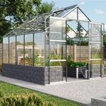 Vitavia Gew&auml;chshaus "Cassandra 8300" aluminium eloxiert 8,3 m&sup2; ohne...