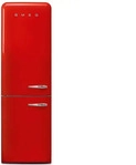 SMEG FAB32LRD5, Smeg 2-T&uuml;rig K&uuml;hlschrank 50s Style FAB32LRD5 Linksanschlag Rot,