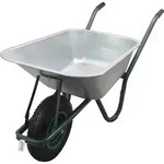 Bituxx Schubkarre 100L 250kg Schiebkarre Scheibtruhe Schubkarren f&uuml;r Bau Garten