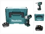 Makita DTW 300 M1J Akku Schlagschrauber 18 V 330 Nm 1/2" Brushless + 1x Akku...