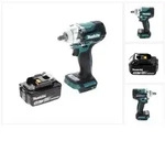 Makita DTW 300 M1 Akku Schlagschrauber 18 V 330 Nm 1/2" Brushless + 1x Akku 4,0...