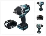 Makita DTW 700 M1 Akku Schlagschrauber 18 V 700 Nm 1/2" XPT Brushless + 1x Akku...