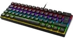 Deltaco Gaming Mini Tastatur RGB mechanisch schwarz - Schwarz
