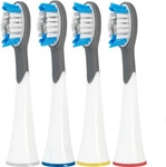 SonicSmile B&uuml;rstenk&ouml;pfe (4 St&uuml;ck) SSR4PEUW001 - Wei&szlig;