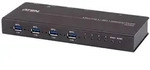 ATEN US3344i Industrie Hub Switch 4 x 4 USB 3.1 Gen 1 - Schwarz