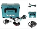 Makita DGA 511 M1J Akku Winkelschleifer 18V 125mm Brushless + 1x Akku 4,0Ah +...