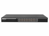DIGITUS 19" Gigabit Ethernet Switch 24 Port Farbe: schwarz