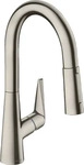 HansGrohe 73850800, Hansgrohe M51, Waschbecken, Edelstahl Silber