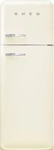 SMEG FAB30RCR5, smeg FAB30RCR5 K&uuml;hlschrank mit Gefrierfach Creme,