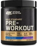 Optimum Nutrition Gold Standard Pre-Workout Booster 330g Pulver Dose Blue Raspberry