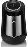 Arzum OK0010, T&uuml;rkische Kaffeemaschine, Gemahlener Kaffee, 480 W, Chrom - Silber