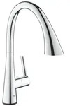 GROHE Zedra Touch, Ziehen, Chrom, Digital, Einzelbild, 1/2", Magnetventil - Silber