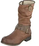 Mustang Damen Stiefelette Warmfutter 1139-624, Gr&ouml;&szlig;e:38 EU, Farbe:Braun - Braun -
