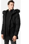 Julius Herren Parka hochschlie&szlig;ender Kragen Schwarz XL - Schwarz - XL