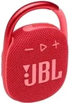 JBL CLIP 4 Bluetooth-Lautsprecher, 5 Watt RMS, wasserdichtes Geh&auml;use - Rot