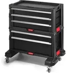 Keter 237007, Hartschalenkoffer, 10 kg, Schwarz - Schwarz