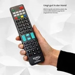 XORO Universalfernbedienung XRC 8F1 steuert m&uuml;helos &uuml;ber 1000 Ger&auml;te von