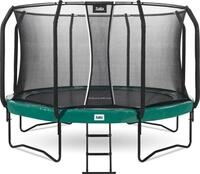 Salta First Class Trampolin - &Oslash; 427cm - Gr&uuml;n - inkl. Leiter