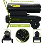 TroniTechnik&reg; Heizkanone Dieselheizgebl&auml;se Dieselheizer 30kW Diesel