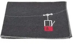 David Fussenegger Textil 447398 - Grau/Rot/Wei&szlig;