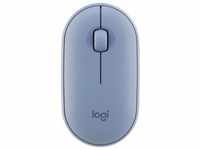 Logitech M350 Pebble Wireless Blue Grey