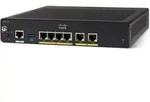 Cisco C927-4P, Ethernet-WAN, Gigabit Ethernet, DSL-WAN, Schwarz - Schwarz