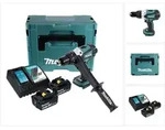 Makita DDF 458 RGJ Akku Bohrschrauber 18 V 91 Nm + 2x Akku 6,0 Ah + Ladeger&auml;t +