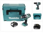 Makita DHP 484 M1J Akku Schlagbohrschrauber 18 V 54 Nm Brushless + 1x Akku 4,0...