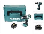 Makita DHP 484 T1J Akku Schlagbohrschrauber 18 V 54 Nm Brushless + 1x Akku 5,0...