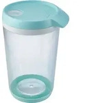 keeeper Sch&uuml;ttdose "bruni" 2,5 Liter aquamarine / transparent - Transparent