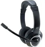 Conceptronic POLONA02BA Stereo-Headset - Schwarz