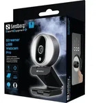 Sandberg Streamer Usb Webcam 1080P Pro - Schwarz/Silber