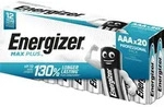 Bat&eacute;ria Energizer Max Plus AAA alkalick&aacute; mikrotužkov&aacute; 20 ks