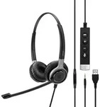 IMPACT SC 665 USB (schwarz, Stereo) - Schwarz/Silber