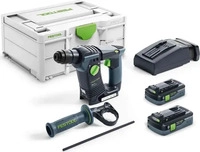 Festool 576513, Festool Bhc 18 Hpc 4.0 I-Plus Akku-Schlagbohrmaschine 2*4.0Ah -...