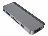 HYPER Hub USB-C HyperDrive 6-in-1 für iPad Pro / Air - Anschlüsse: HDMI 4K60Hz -