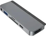 HyperDrive 6-in-1 USB-C Hub - Dockingstation - USB-C - HDMI - f&uuml;r Apple 10.9-inch