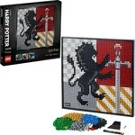 LEGO 31201 Art Harry Potter Hogwarts Wappen Set, DIY Puzzle f&uuml;r Erwachsene -...