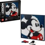 LEGO 31202 Art Disney's Mickey Mouse Set, Poster, Wanddekoration, DIY Puzzle f&uuml;r
