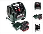 Metabo Power 160-5 18 LTX BL OF Akku Kompressor 18 V 8,0 bar Brushless + 2x...