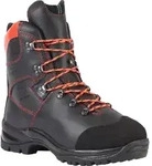 Oregon Schnittschutzstiefel / Schnittschutzschuhe Waipoua Schwarz/Rot Gr&ouml;&szlig;e 45 -