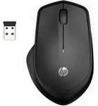 HP Silent 280M - Maus - kabellos - kabelloser Empf&auml;nger (USB) - Jet Black - f&uuml;r