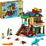 LEGO 31118 Creator 3-in-1 Surfer-Strandhaus, Leuchtturm, Poolhaus und Minifiguren,