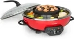 Klarstein Szechuan - Hot Pot und Grillplatte, Hot Pot Topf Volumen: 5 Liter,...